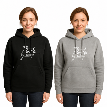 Dackelhoodie "by Schnute", Ansicht 2
